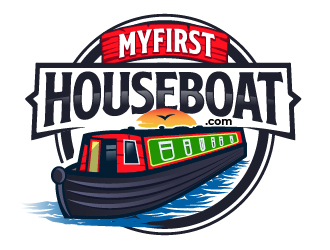 myfirsthouseboat.com logo design by izimax