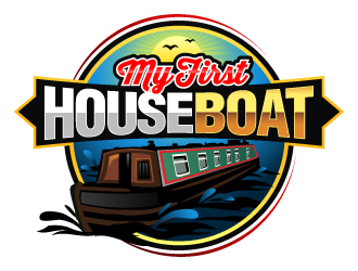 myfirsthouseboat.com logo design by LucidSketch