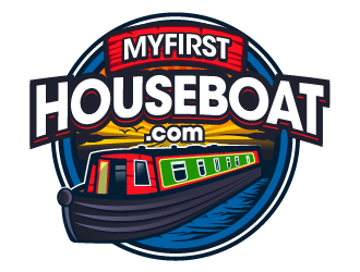 myfirsthouseboat.com logo design by izimax
