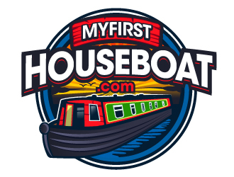 myfirsthouseboat.com logo design by izimax