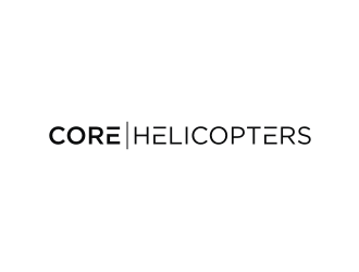 Core Helicopters logo design by ora_creative