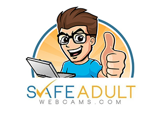 SafeAdultWebcams.com logo design by PrimalGraphics