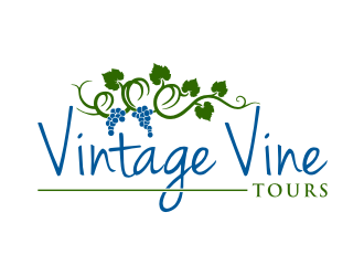 Vintage Vine Tours logo design by Franky.