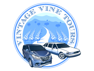 Vintage Vine Tours logo design by Suvendu