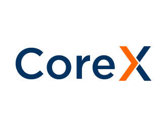 CoreX logo design by mukleyRx