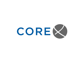 CoreX logo design by johana
