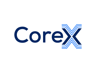 CoreX logo design by BrainStorming