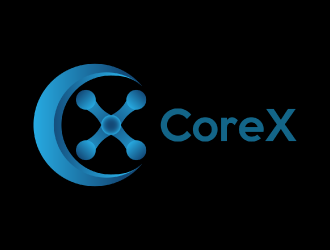 CoreX logo design by nona