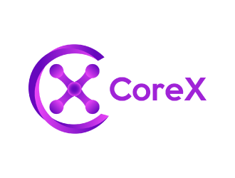 CoreX logo design by nona