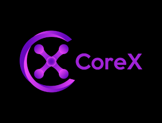 CoreX logo design by nona