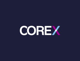 CoreX logo design by marshall