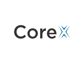 CoreX logo design by Inaya