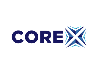 CoreX logo design by oscar_