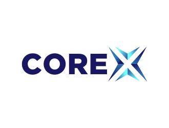 CoreX logo design by oscar_