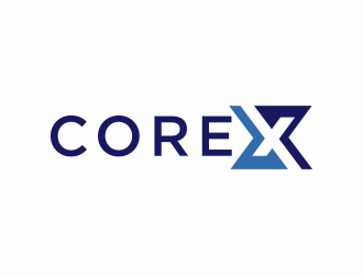 CoreX logo design by ozenkgraphic