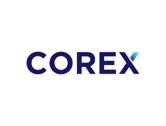CoreX logo design by aflah