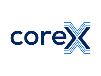 CoreX logo design by BrainStorming