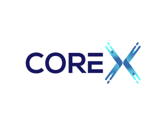 CoreX logo design by oscar_