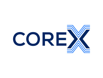 CoreX logo design by BrainStorming