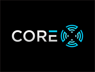 CoreX logo design by hidro