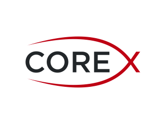 CoreX logo design by GassPoll