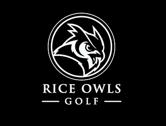 Rice Golf logo design by PrimalGraphics
