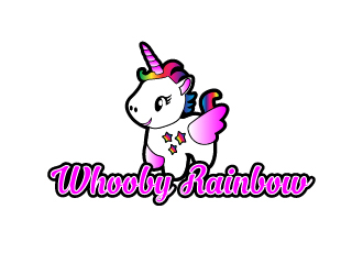Whooby Rainbow logo design by chumberarto