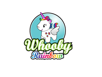 Whooby Rainbow logo design by chumberarto