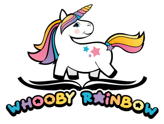 Whooby Rainbow logo design by coco