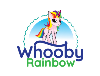 Whooby Rainbow logo design by yans