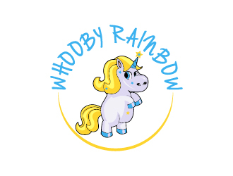 Whooby Rainbow logo design by pilKB