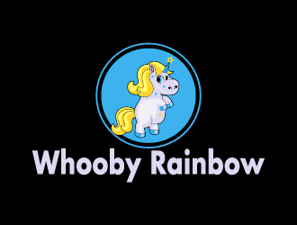 Whooby Rainbow logo design by pilKB