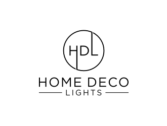 Home Deco Lights logo design by johana