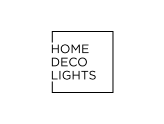 Home Deco Lights logo design by GassPoll