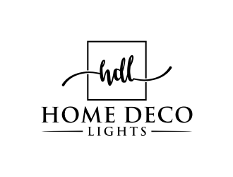Home Deco Lights logo design by johana