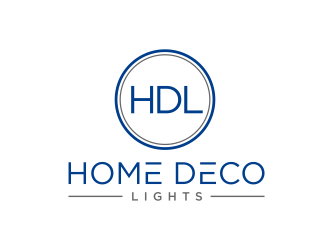 Home Deco Lights logo design by GassPoll