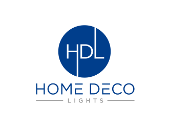 Home Deco Lights logo design by GassPoll