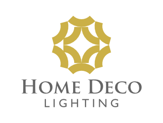 Home Deco Lights logo design by shikuru