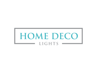 Home Deco Lights logo design by GassPoll