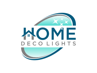 Home Deco Lights logo design by mukleyRx
