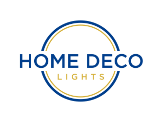 Home Deco Lights logo design by GassPoll