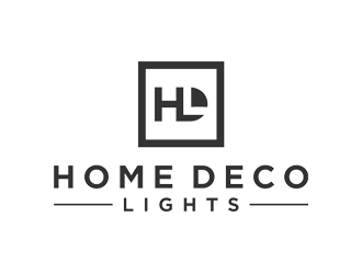 Home Deco Lights logo design by Rizqy