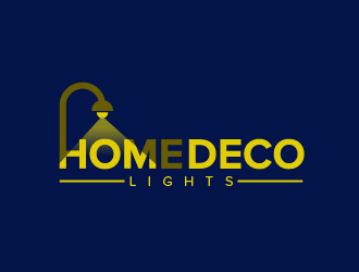 Home Deco Lights logo design by czars