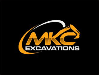 MKC EXCAVATIONS logo design by josephira