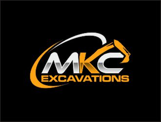 MKC EXCAVATIONS logo design by josephira