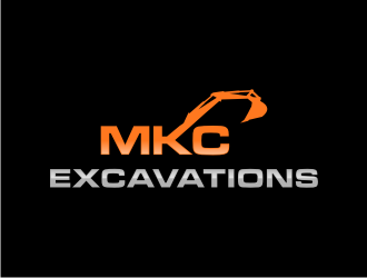 MKC EXCAVATIONS logo design by Inaya