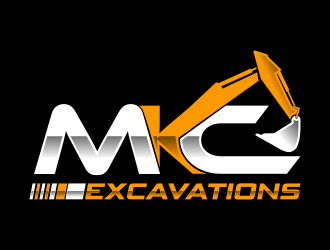 MKC EXCAVATIONS logo design by qqdesigns
