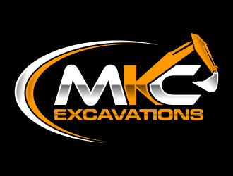 MKC EXCAVATIONS logo design by qqdesigns