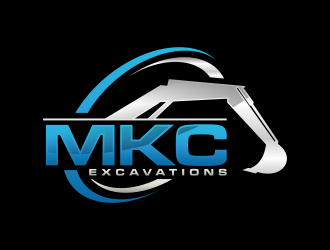 MKC EXCAVATIONS logo design by RIANW