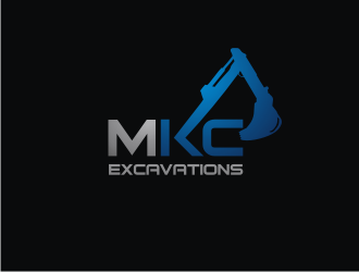 MKC EXCAVATIONS logo design by R-art